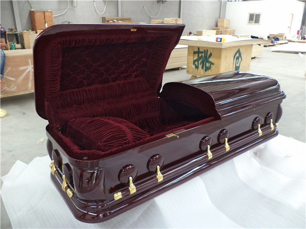 Mahogang材料から輸入米国高級木製葬儀棺棺-葬祭用品問屋・仕入れ・卸・卸売り