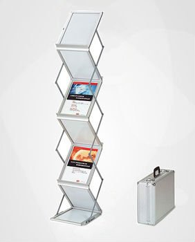 アクリルの文献の棚、/portableの陳列ケース-広告用スクリーン問屋・仕入れ・卸・卸売り