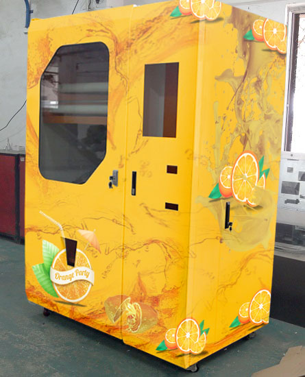 2016新しいデザインカスタマイズされた新鮮なオレンジジューサー自動販売機-自動販売機問屋・仕入れ・卸・卸売り