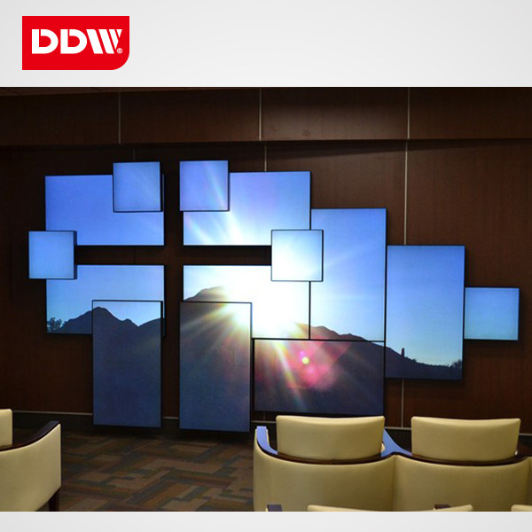 47インチledパネル装飾、 を持つビデオ壁は、 超狭い4.9ミリメートルベゼル-広告用スクリーン問屋・仕入れ・卸・卸売り