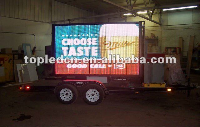 トラックはビルボードマウント用ボードトラックledパネルボードledトラックはビルボードマウント用のボード表示スクリーンパネルbillboarサインボード-広告用スクリーン問屋・仕入れ・卸・卸売り