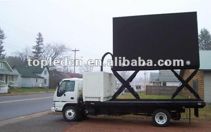 トラックのモニター箱のトラックLEDのモニター箱LEDのトラックのモニター箱の表示画面のパネルの印板掲示板のカーテンモジュールのモニター-広告用スクリーン問屋・仕入れ・卸・卸売り