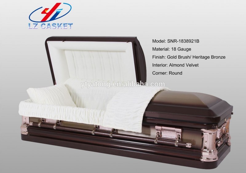 木製の棺の金属製の棺の金属の小箱の木の棺埋葬の棺-葬祭用品問屋・仕入れ・卸・卸売り