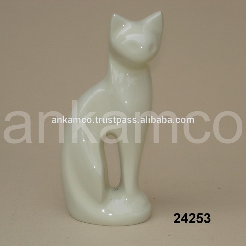ホワイトエナメル真鍮ペット猫壷メーカー-葬祭用品問屋・仕入れ・卸・卸売り