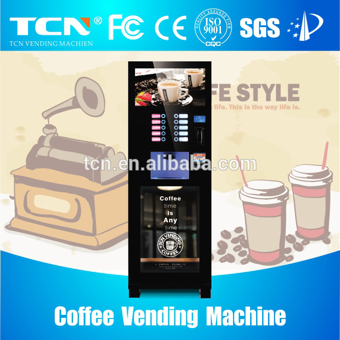 自動インスタントコーヒー自動販売機で液晶画面-自動販売機問屋・仕入れ・卸・卸売り