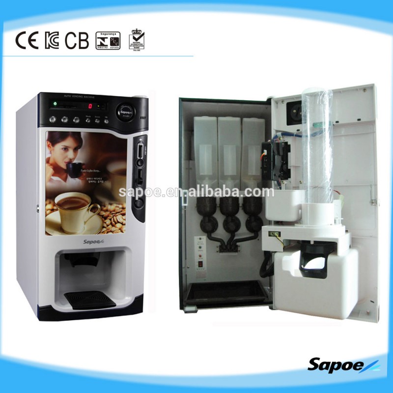 Sapoesc-8703bトップテーブルのコインコーヒー自動販売機-自動販売機問屋・仕入れ・卸・卸売り