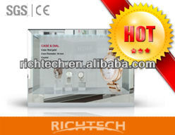 Richtech22インチ3側面のvideo/タッチ透明フレキシブル展示用液晶ディスプレイや広告-ライトボックス問屋・仕入れ・卸・卸売り
