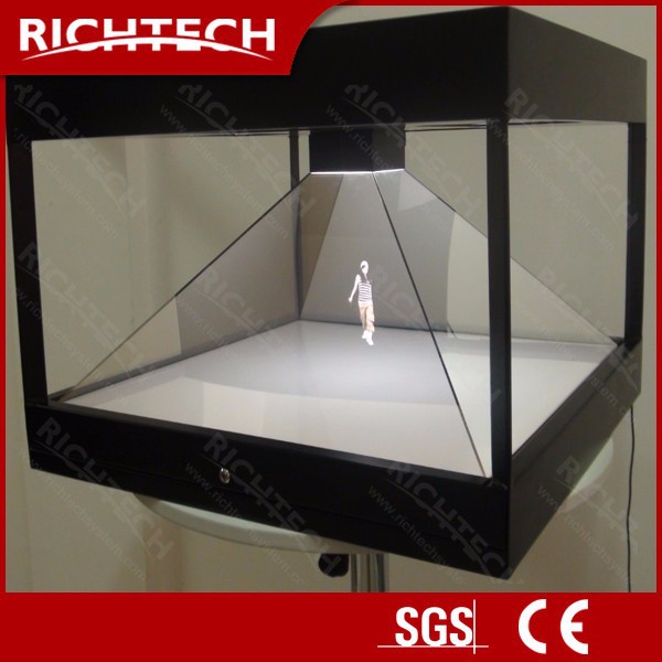 Richtechポータブル3dピラミッド- 形の広告ショーケースホログラムのマシン-その他広告用設備問屋・仕入れ・卸・卸売り