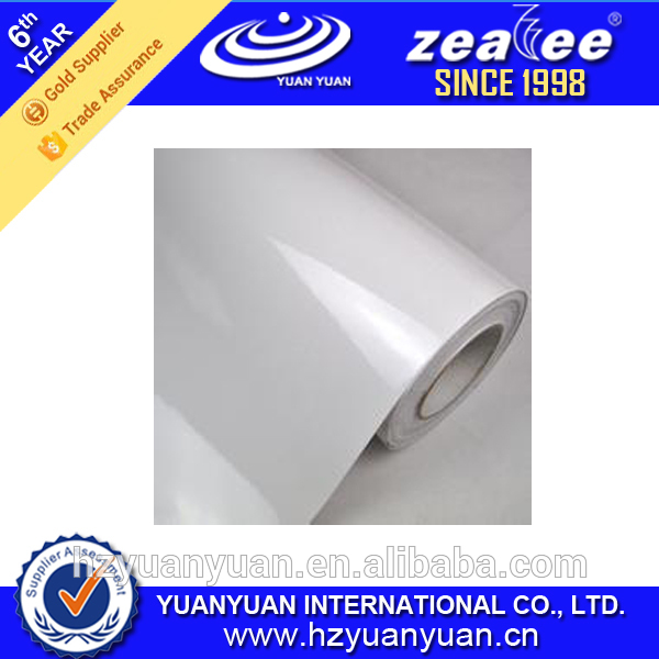 Yuanyuan 1.52 × 30メートルエアーバブルフリーマットホワイトプリンタブル自己粘着ビニールフィルム-ポスター用材料問屋・仕入れ・卸・卸売り