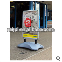 水ベース舗装サイン a1 を フレーム看板で車輪-広告板問屋・仕入れ・卸・卸売り