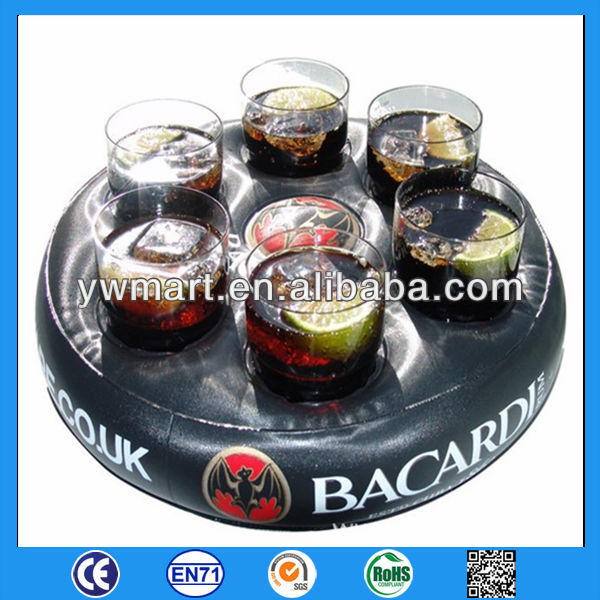 広告のプラスチックインフレータブルカップホルダー良い熊と飲料のための水のゲームのための夏時の-広告用バルーン問屋・仕入れ・卸・卸売り