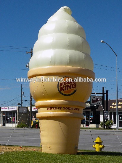 インフレータブルバルーンアイスクリーム、 インフレータブル広告のための、 印刷バルーンy3004-広告用バルーン問屋・仕入れ・卸・卸売り
