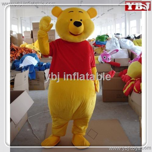 安い良いデザイン2014年クマのプーさんのマスコットの衣裳-広告用バルーン問屋・仕入れ・卸・卸売り