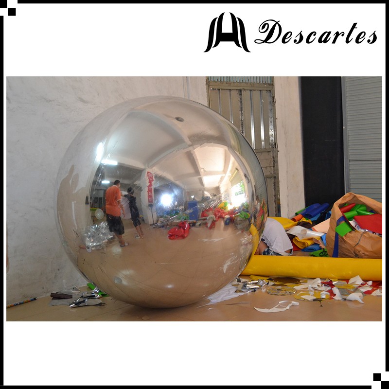 2メートル銀装飾ミラーボール/インフレータブル反射ボール用フェスティバルデコレーション-広告用バルーン問屋・仕入れ・卸・卸売り