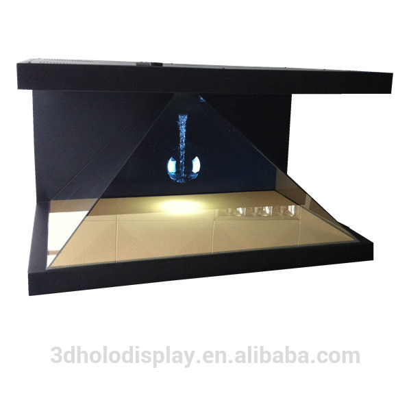 ホログラム3dピラミッド42インチディスプレイショーケース、 フルhd3dホログラフィックディスプレイ製品の表示のための-広告用ディスプレイ問屋・仕入れ・卸・卸売り