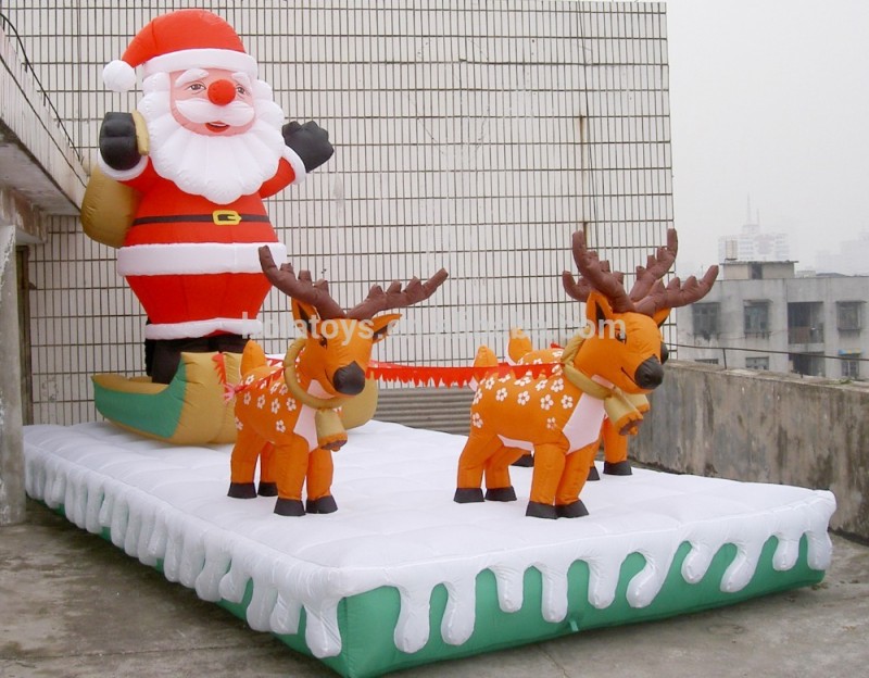 インフレータブルサンタクロースはいはい/インフレータブルクリスマスサンタクロース/インフレータブルクリスマス-広告用バルーン問屋・仕入れ・卸・卸売り