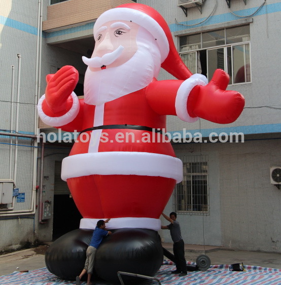 巨大なインフレータブルクリスマスサンタクロースはいはい/インフレータブルクリスマス-広告用バルーン問屋・仕入れ・卸・卸売り