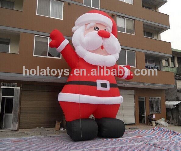 クリスマスの装飾2015/付きサンタクロースインフレータブルそり-広告用バルーン問屋・仕入れ・卸・卸売り