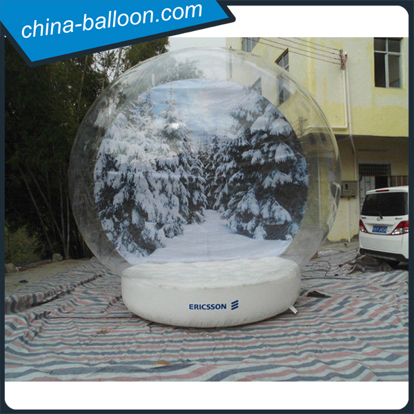 クリスマスインフレータブルスノードーム/インフレータブル雪玉安い価格-広告用バルーン問屋・仕入れ・卸・卸売り