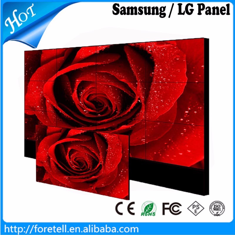 価格のための55 "3.5ミリメートルベゼルサムスン/lg 3 × 3ディスプレイled lcdビデオウォール-広告用ディスプレイ問屋・仕入れ・卸・卸売り