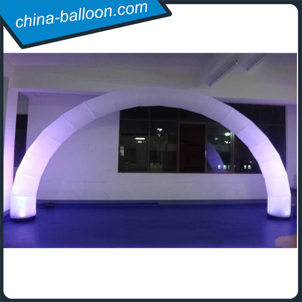 最も魅力的なインフレータブルアーチでled照明/カスタマイズされたインフレータブルledータブルエントランスアーチ用屋外装飾用プロモーション-広告用バルーン問屋・仕入れ・卸・卸売り