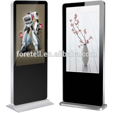 屋内フロアスタンディング70''高輝度液晶デジタルサイネージタッチスクリーン付き-広告用ディスプレイ問屋・仕入れ・卸・卸売り