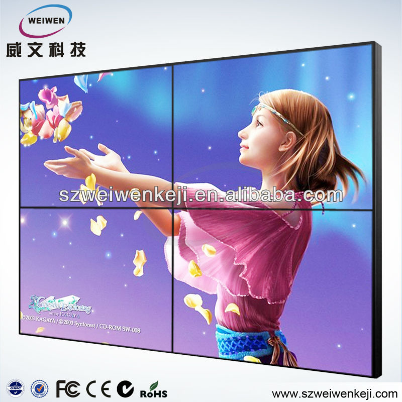 55 "サムスンパネル でし た led シームレス スーパーナローベゼル lcd ビデオ ウォール-広告用ディスプレイ問屋・仕入れ・卸・卸売り