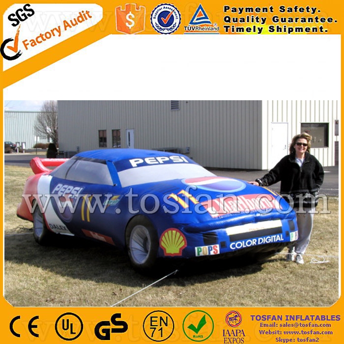 広告インフレータブル車バルーン、巨大なインフレータブルレースカーF1071-広告用バルーン問屋・仕入れ・卸・卸売り