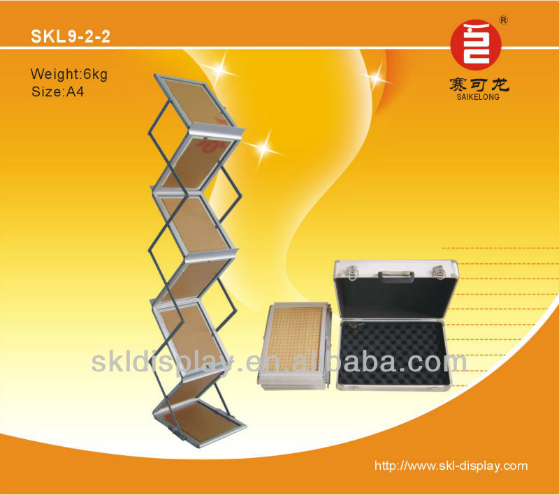 SKL9-2アクリルのパンフレットのホールダー-ディスプレイラック問屋・仕入れ・卸・卸売り