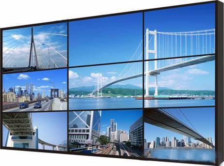 ホット販売55インチ超狭いベゼル液晶モニタービデオウォール-広告用ディスプレイ問屋・仕入れ・卸・卸売り