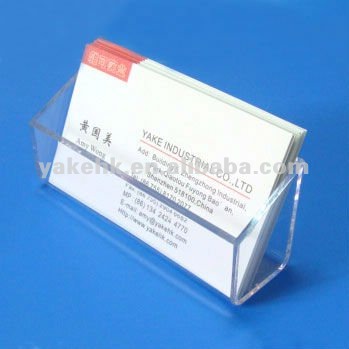 プラスチック名刺ホルダー安い低コスト名カード ホルダー-ディスプレイラック問屋・仕入れ・卸・卸売り