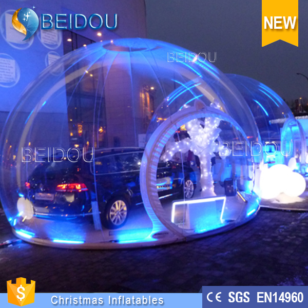 熱い販売の車のガレージバブルのテント透明なインフレータブルバブルのテント/インフレータブル車のスノードームカバー-広告用バルーン問屋・仕入れ・卸・卸売り