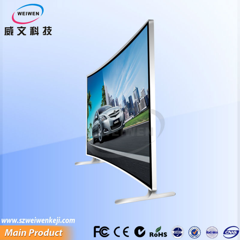 新製品オートプレイウォールマウントlcdlg湾曲したテレビ画面4k55インチledテレビ-広告用ディスプレイ問屋・仕入れ・卸・卸売り
