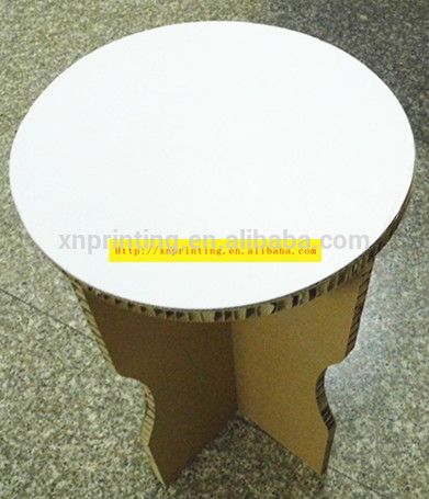カスタマイズ さ れ た段ボール紙組み立て椅子-ディスプレイラック問屋・仕入れ・卸・卸売り