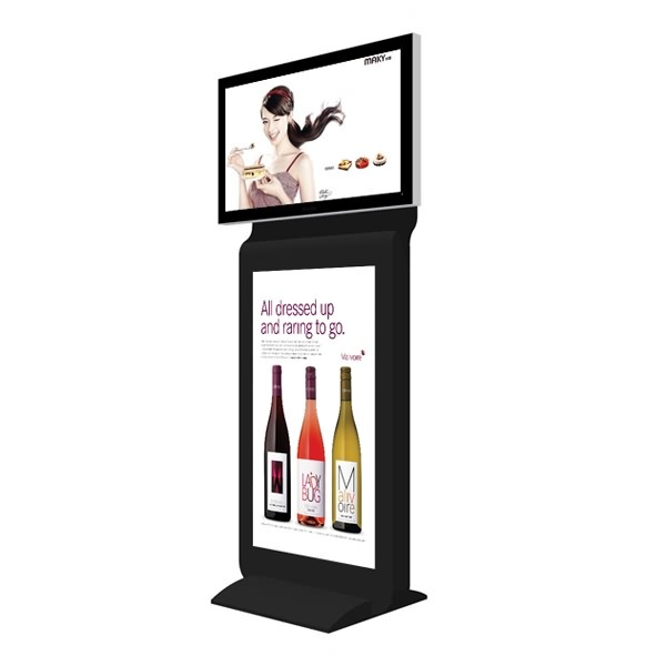 55インチフロアスタンドlcdフラット液晶画面デジタル看板広告-広告用ディスプレイ問屋・仕入れ・卸・卸売り