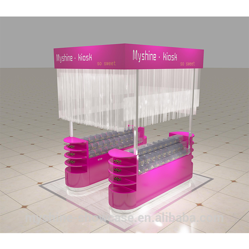 ピンクスタイルキャンディショーケースプレキシガラスキャンディーディスプレイ用販売-ディスプレイラック問屋・仕入れ・卸・卸売り