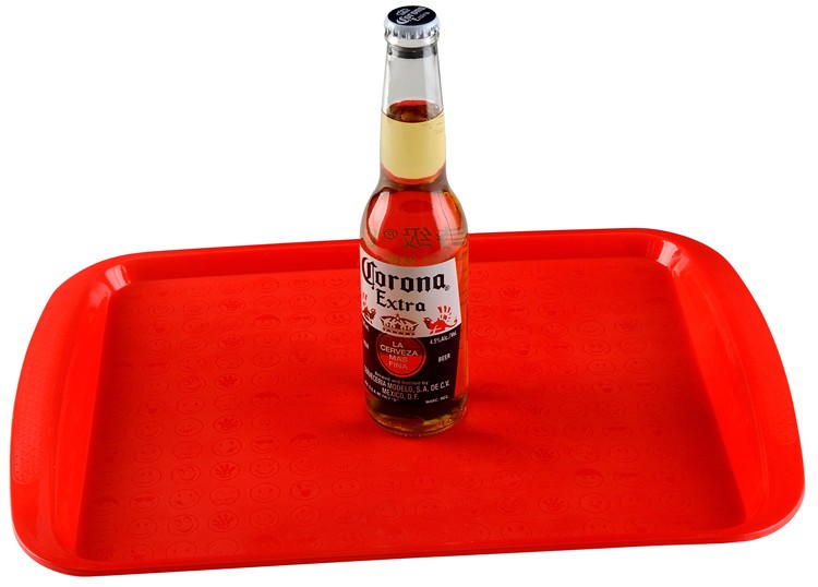 赤い長方形安い大ビールサービングプラスチックトレイ-トレー類問屋・仕入れ・卸・卸売り