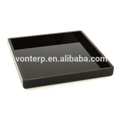 中国工場ブラック スクエア アクリル トレイ-問屋・仕入れ・卸・卸売り