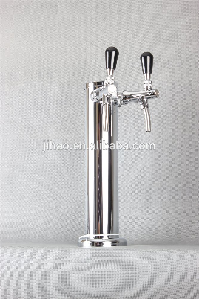 Strightツイン蛇口方法ビール列/金属ビールタワー-ドリンクディスペンサー問屋・仕入れ・卸・卸売り