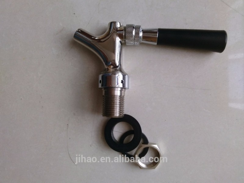 プロモーション5/8" クロームメッキ流れajustableabsハンドル付きビールディスペンサータップ-ドリンクディスペンサー問屋・仕入れ・卸・卸売り