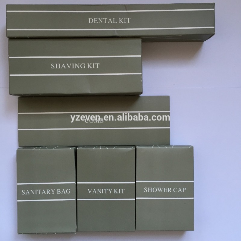 使い捨てアメニティホテルのゲストで230gロゴ付き紙箱印刷-ホテルアメニティー問屋・仕入れ・卸・卸売り