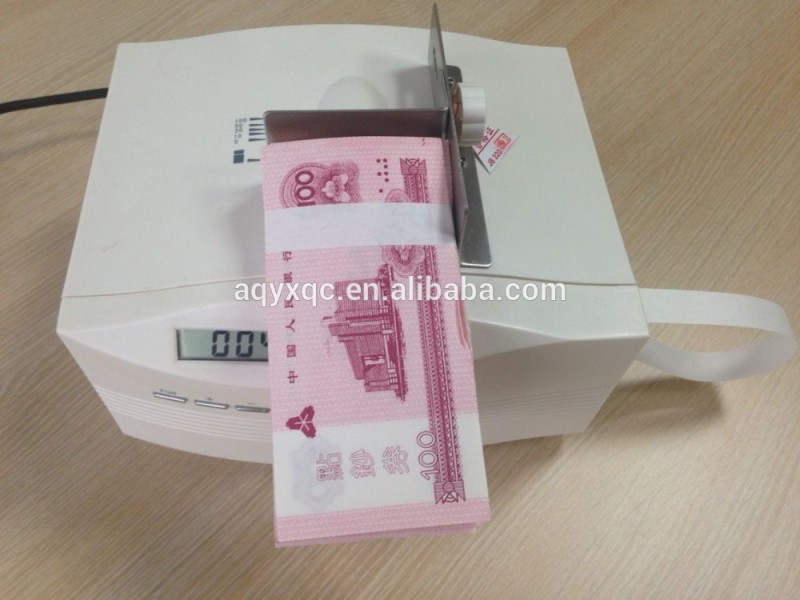 2016ホット自動ミニお金バインダーマシン広く包装/銀行など。-紙幣結束機類問屋・仕入れ・卸・卸売り