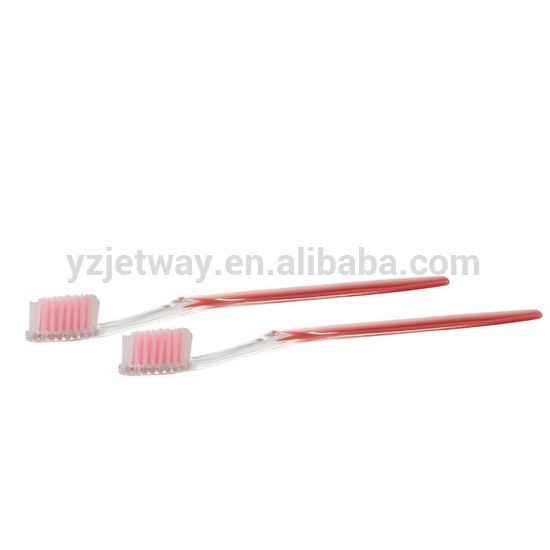揚州jetwayホテル使い捨てミニホット高品質ペーストと歯ブラシ使い捨てホテル家の歯ブラシ-ホテルアメニティー問屋・仕入れ・卸・卸売り