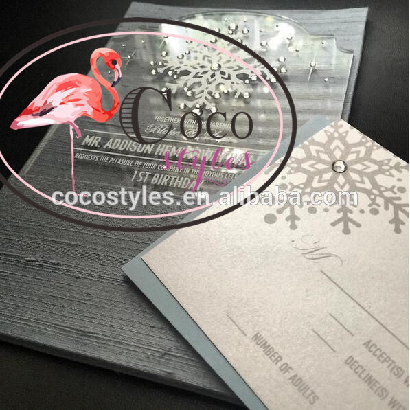 Cocostylesレーザー彫刻アクリル招待卸売-ブライダル用品問屋・仕入れ・卸・卸売り