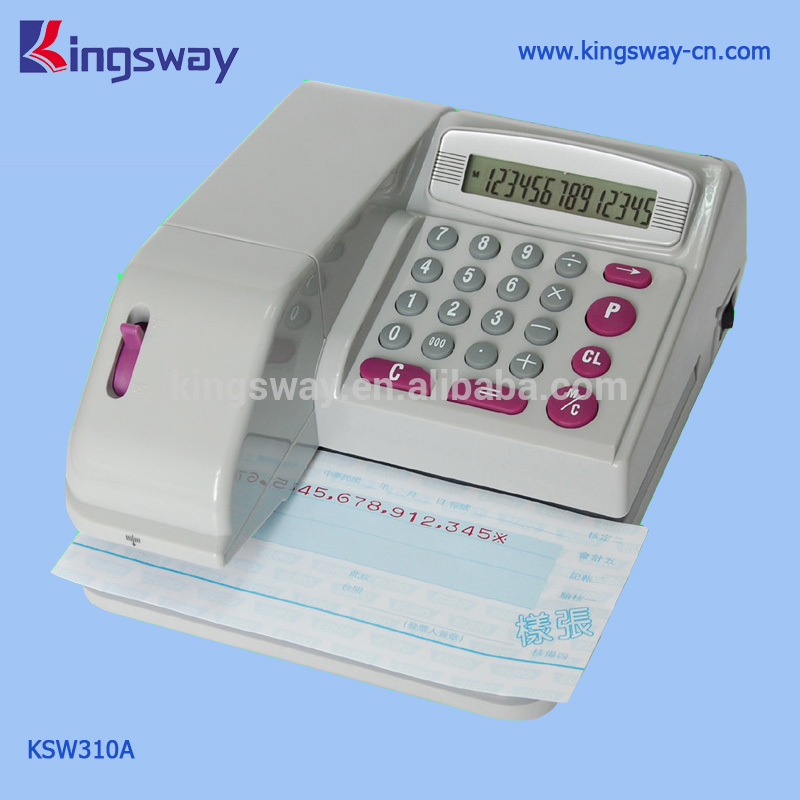 キングスウェイ3102014年チェックライティングマシン。-その他金融関連設備問屋・仕入れ・卸・卸売り