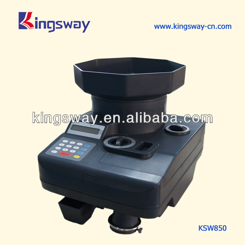 ヘビーデューティーユーロ硬貨計数機メーカー( ksw850)-硬貨計数機、選別機問屋・仕入れ・卸・卸売り