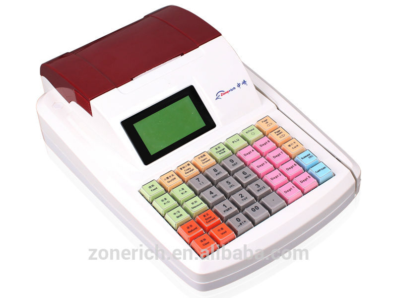 税レジ用レストランや店舗小売システムZQ-ECR2200Aからzonerich-POSシステム問屋・仕入れ・卸・卸売り