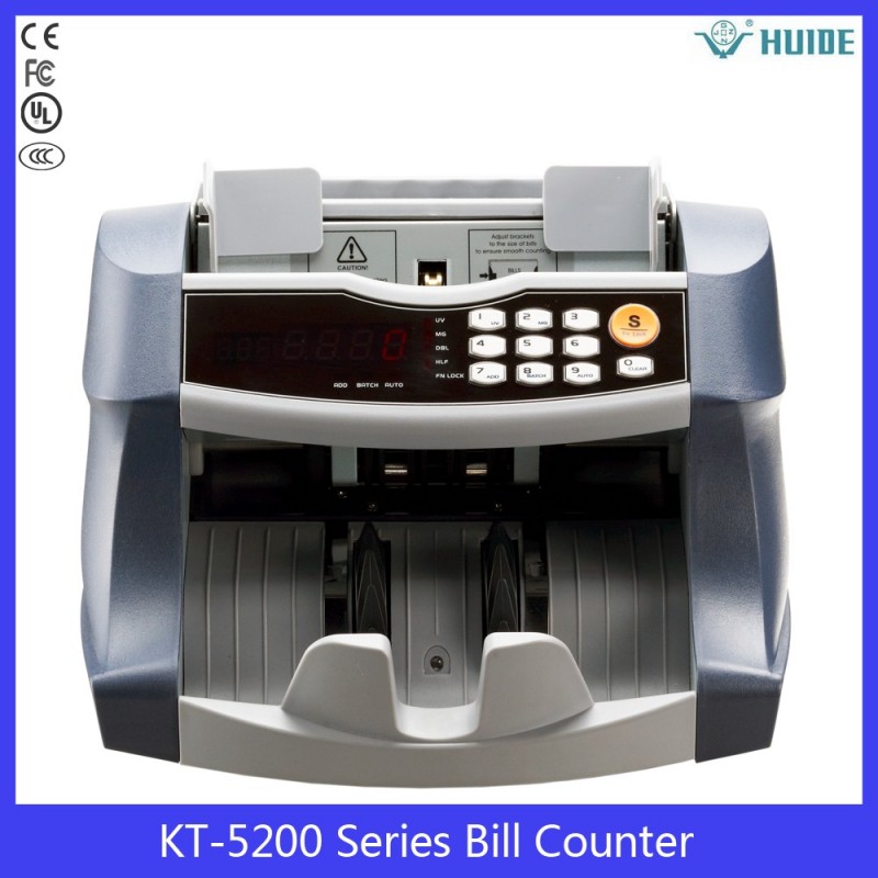 KT-5200新しい マルチ紙幣計数機フロント ローディング紙幣カウンター-紙幣計数機問屋・仕入れ・卸・卸売り