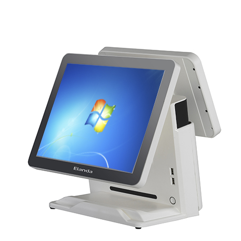 プロモーション15 'windows 7オペレーティングシステムオールインワンタッチスクリーンpos端末用小さなビジネス小売-POSシステム問屋・仕入れ・卸・卸売り