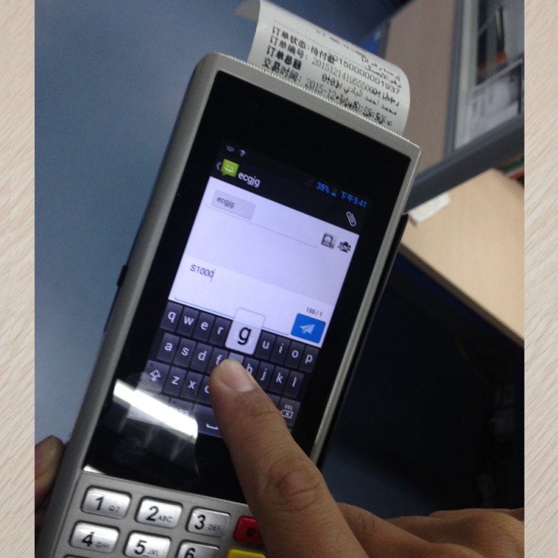 justtideハンドヘルドモバイルアンドロイドスマート3g58ミリメートルプリンタposシステムでバーコードリーダー-POSシステム問屋・仕入れ・卸・卸売り